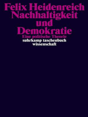 cover image of Nachhaltigkeit und Demokratie